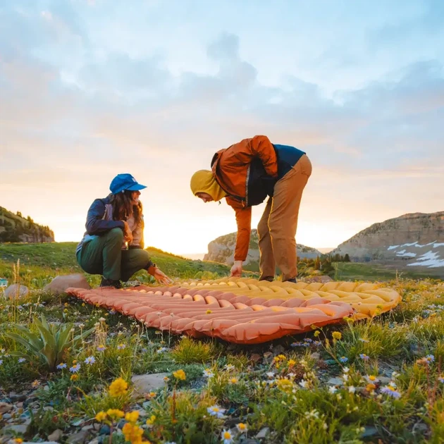 Надувний туристичний килимок Klymit Static V Lite Eco Sleeping Pad - изображение 5
