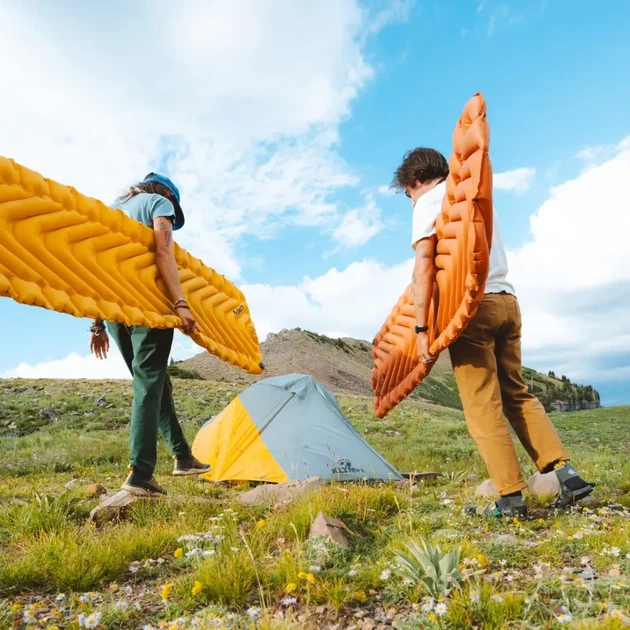 Надувний туристичний килимок Klymit Static V Lite Eco Sleeping Pad - изображение 6