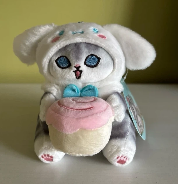 Мягкая Игрушка Синаморол котик в костюме Cinnamoroll, Sanrio, размер 25 см - Фото 2 Мягкая Игрушка Синаморол котик в костюме Cinnamoroll, Sanrio, размер 25 см - изображение 2