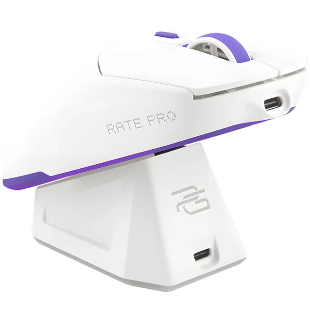 Беспроводная мышь Proove Rate Pro with Charging Dock White (WMRPCD022002) - изображение 4