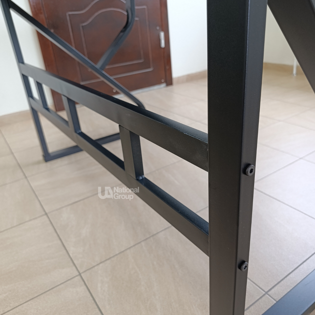 Компьютерный стол со стеклянной столешницей 119,5×60×74 см, письменный стеклянный игровой столик с кабельным отверстием и металлическим каркасом для работы, учебы, квартиры и кабинета Черный, MY-168-Black - изображение 6