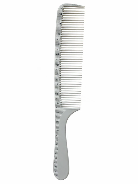 Расческа с разметкой, белая Zauber-manicure 06-038-G128 - изображение 2