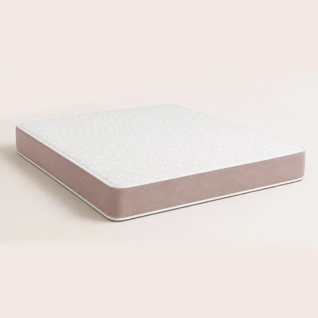Ортопедичний пружинний матрац Family Sleep Chantilly Veluress Collection 80×190 см Білий з рожевим (НФ-00001712) - зображення 6