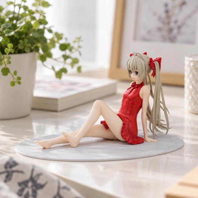 Фигурка Сора Касугано / Yosuga no Sora. Одиночество на двоих Sora в красном платье 11 СМ - изображение 4