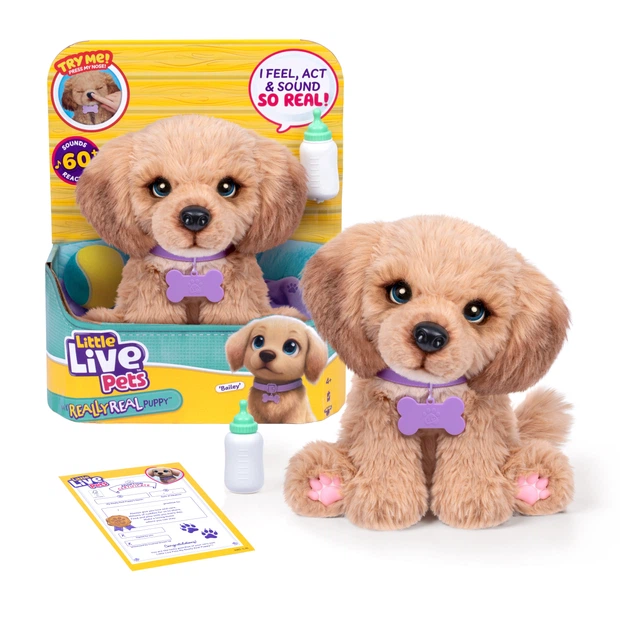 Интерактивная игрушка Moose Мое ласковое щенок Бейли (630996268056) - изображение 2