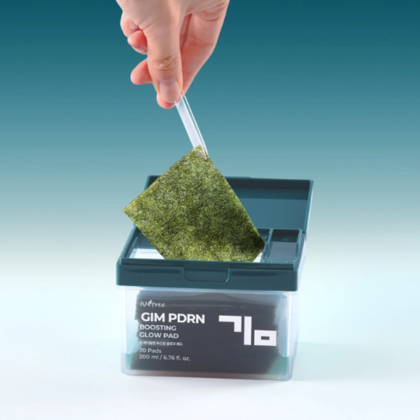 Тонер-педи Isntree Gim PDRN Boosting Glow Pad з PDRN із морських водоростей, 70 шт - зображення 2