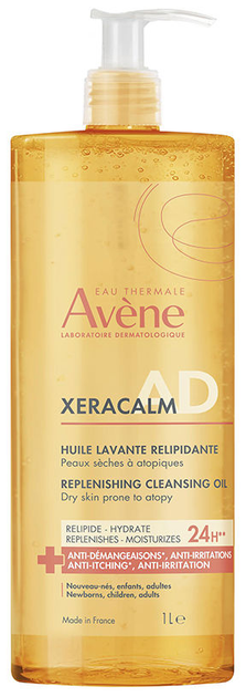 Olejek pod prysznic Avene Xeracalm A.D do skóry atopowej 1000 ml (3282771000299) - Zdjęcie 1 Olejek pod prysznic Avene Xeracalm A.D do skóry atopowej 1000 ml (3282771000299) - obraz 1