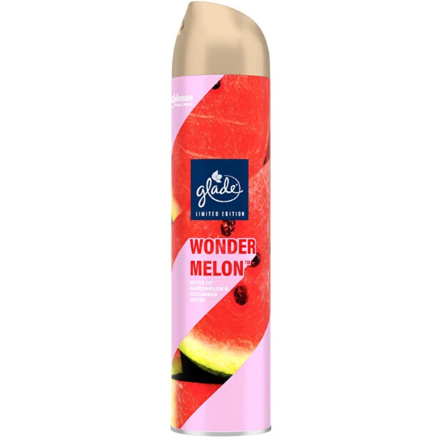 Освежитель воздуха Glade Super Wondermelon, 300 мл - Фото 1 Освежитель воздуха Glade Super Wondermelon, 300 мл - изображение 1