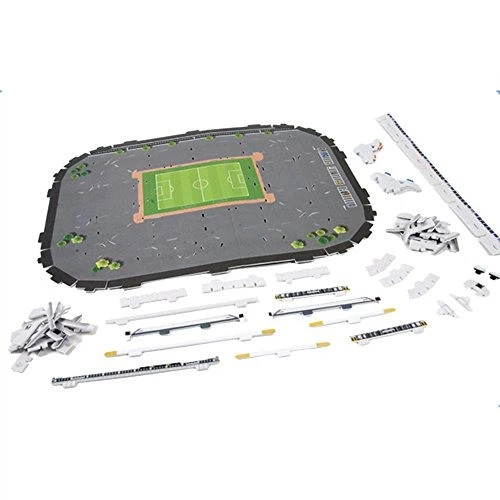 3D пазл-конструктор объёмный картонный san siro стадион милана и интера 34х26х10 см 193 деталей от 3 лет TAV-6766018 - изображение 7