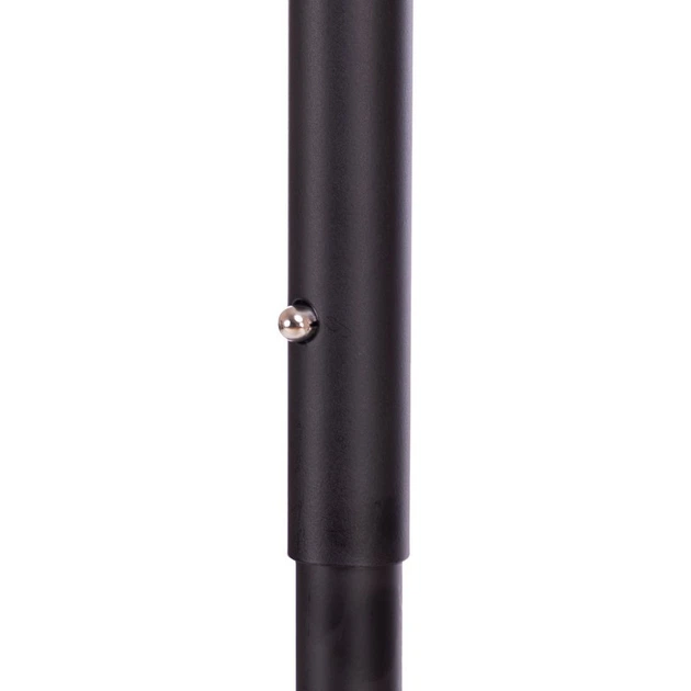 Батут для фітнесу з ручкою Profi Sport 122 см чорний MS 0515 - зображення 6