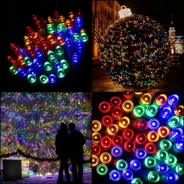Гирлянда на батарейках Springos 5 м 50 LED 8 режимов CL4107 Mix - Фото 3 Гирлянда на батарейках Springos 5 м 50 LED 8 режимов CL4107 Mix - изображение 3