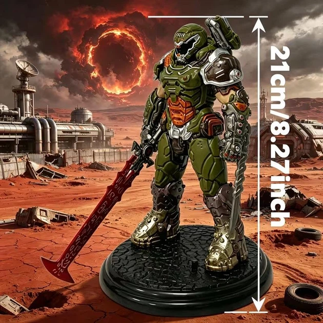 Коллекційна фігурка Doom Eternal Doom Slayer 2 - Фото 2 Коллекційна фігурка Doom Eternal Doom Slayer 2 - зображення 2