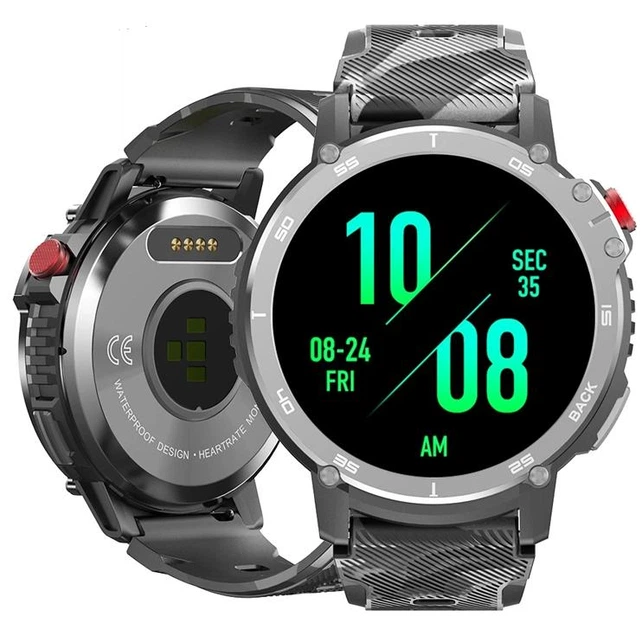 Смарт-годинник чоловічий Modfit Sniper Pro 4 ГБ, IP68, 400 мА·год, 1,6 дюйма, - изображение 2