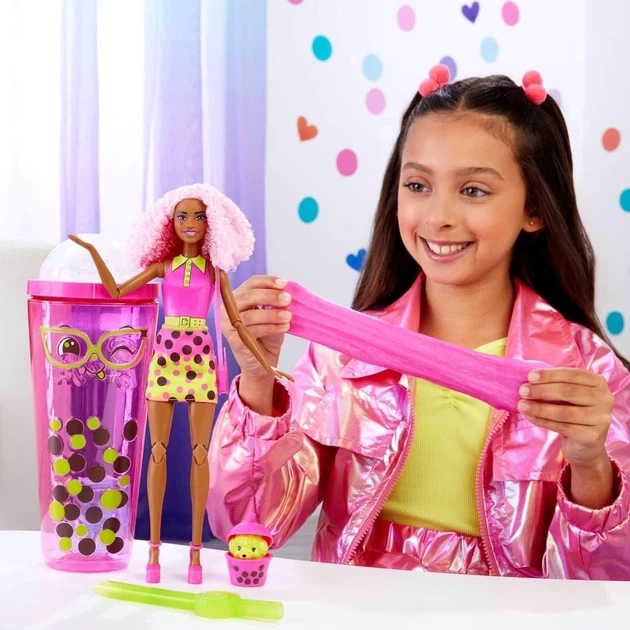 Лялька Барбі Ягідне блаженство, Barbie Pop Reveal Bubble Tea Series Berry Bliss (HTJ20) - Фото 3 Лялька Барбі Ягідне блаженство, Barbie Pop Reveal Bubble Tea Series Berry Bliss (HTJ20) - зображення 3