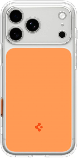 Панель Spigen Ultra Hybrid T Mag MagSafe для Apple iPhone 18 Pro Max / 17 Pro Max Transparent/Orange (8800337252590) - Фото 2 Панель Spigen Ultra Hybrid T Mag MagSafe для Apple iPhone 18 Pro Max / 17 Pro Max Transparent/Orange (8800337252590) - зображення 2