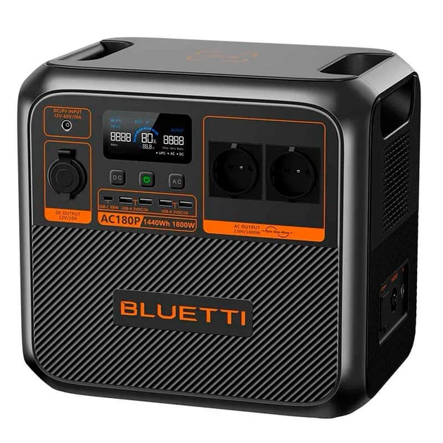Зарядна станція BLUETTI AC180P - Фото 6 Зарядна станція BLUETTI AC180P - зображення 6