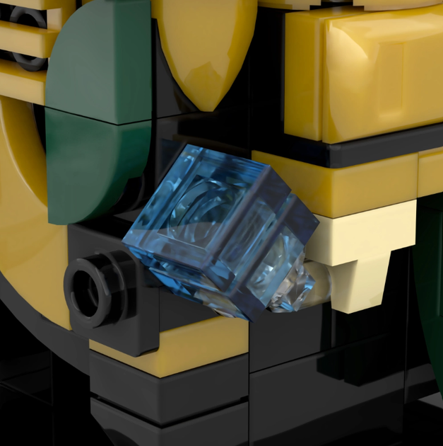 Конструктор MOOXI Brick Headz: Marvel Loki (224 детали) - Фото 5 Конструктор MOOXI Brick Headz: Marvel Loki (224 детали) - изображение 5