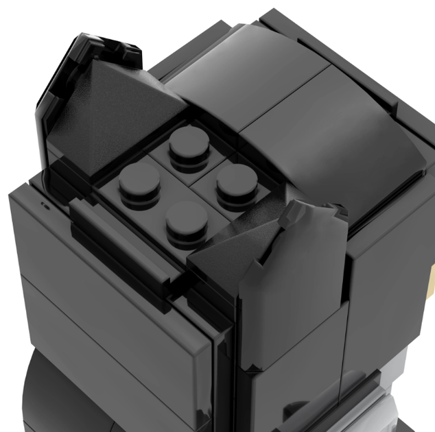 Конструктор MOOXI Brick Headz: Batman (148 детали) - Фото 6 Конструктор MOOXI Brick Headz: Batman (148 детали) - изображение 6