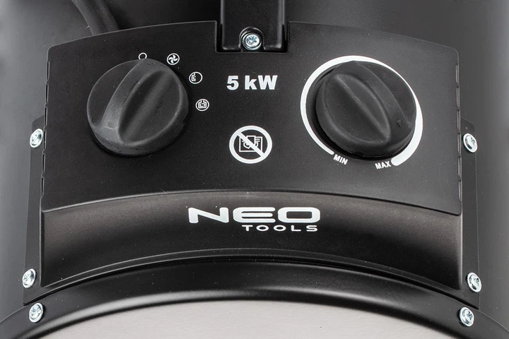Обігрівач електричний NEO TOOLS, 5 кВт, IPX4 (90-069) - зображення 5