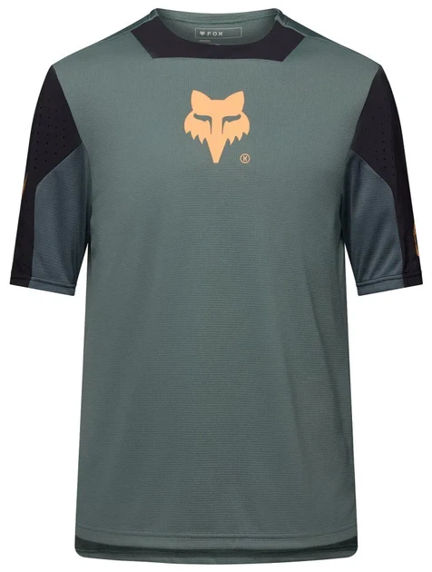Джерси велосипедное Fox Defend Creation Sage M шалфейное короткий рукав TruDri Cordura - Фото 1 Джерси велосипедное Fox Defend Creation Sage M шалфейное короткий рукав TruDri Cordura - изображение 1