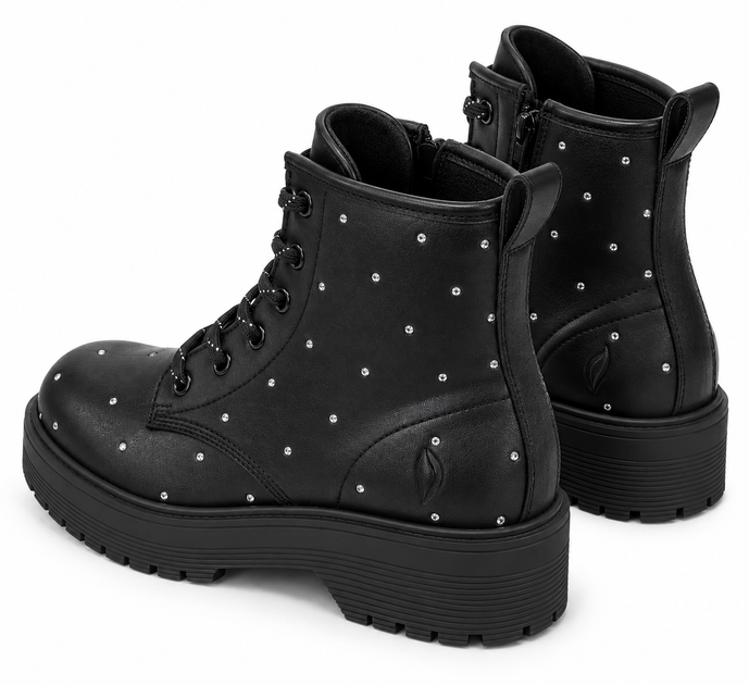 Подростковые ботинки для девочки Skechers Gravlen HI черные 34 (2020345032205) (23 см) - изображение 3