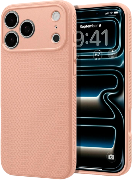 Панель Spigen Liquid Air для Apple iPhone 18 Pro Max / 17 Pro Max Pink (8800337252415) - Фото 1 Панель Spigen Liquid Air для Apple iPhone 18 Pro Max / 17 Pro Max Pink (8800337252415) - зображення 1