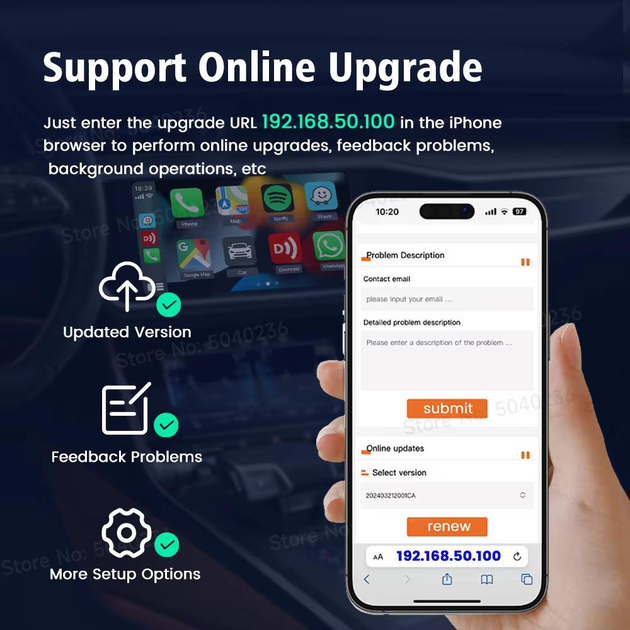 Адаптер Carplay Mini v5.0 CarlinKit - изображение 4