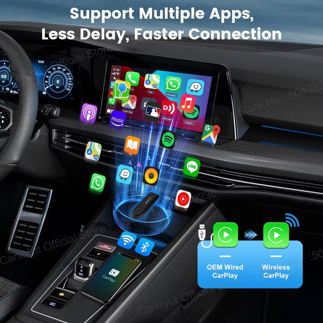 Адаптер Carplay Mini v5.0 CarlinKit - изображение 8