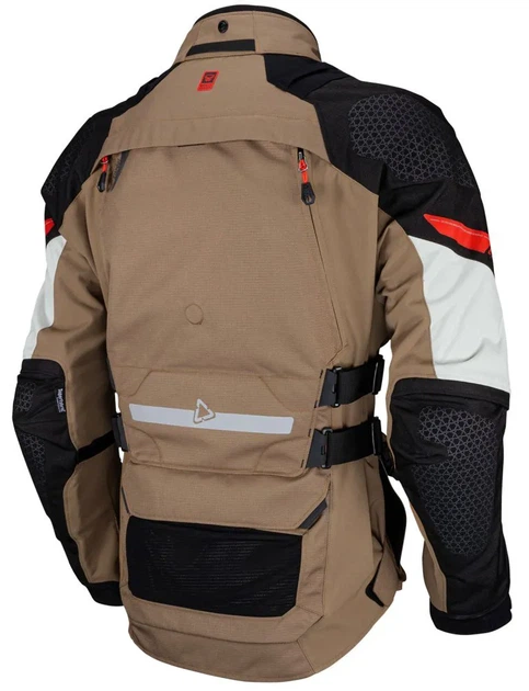 Куртка мотоциклетная Leatt 7.5 MultiTour Adventure Desert M песочный HydraDri MAX 30000 CE AA - изображение 2