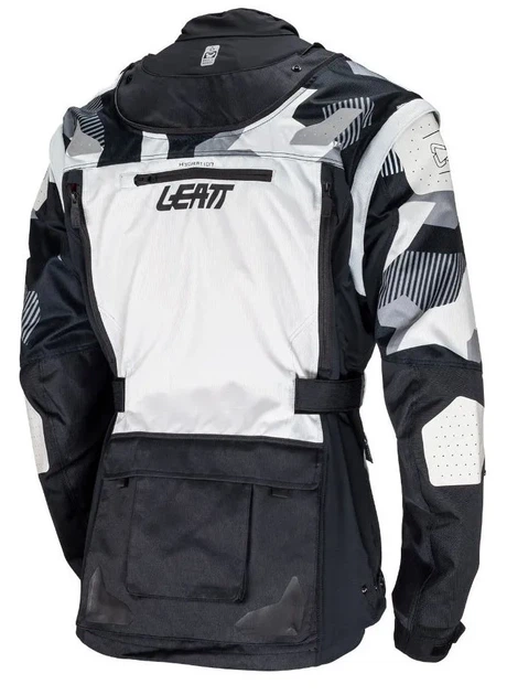 Куртка мотоциклетная Leatt Moto 5.5 Enduro серая, размер XXL - изображение 2