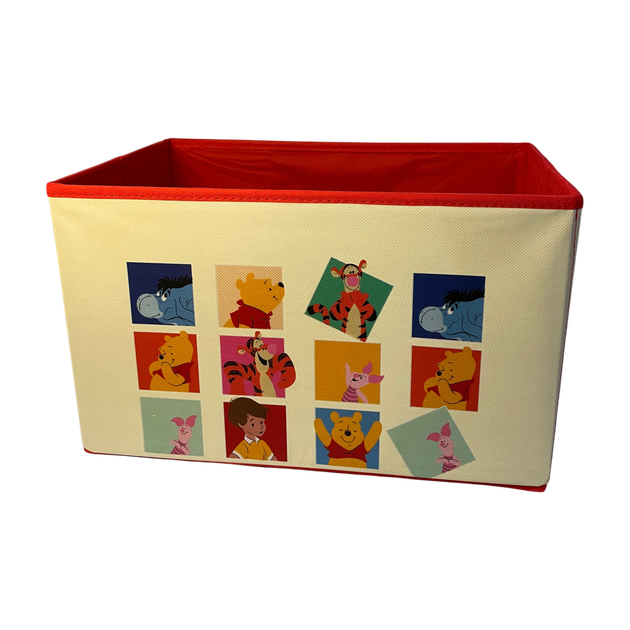 Складаний кошик-скринька для іграшок Вінні Пух (Winnie the Pooh) D-3521, 40х25х24 см, дитячий ящик-пуф із кришкою - зображення 5