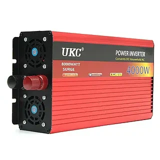 Инвертор 12V-220V 4000W с плавным пуском, преобразователь напряжения 12-220В - изображение 2