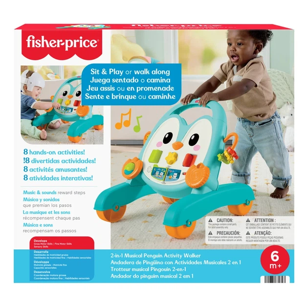 Интерактивные ходунки Fisher-Price Пингвиненок (JHF74) - изображение 2