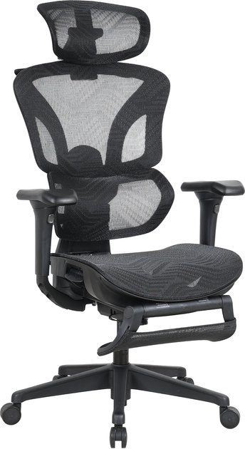 Кресло офисное OfficePro Onix OC975B Mesh эргономичное Black - изображение 6