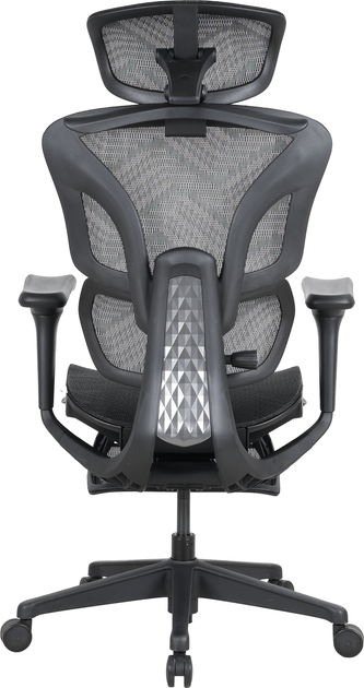 Кресло офисное OfficePro Onix OC975B Mesh эргономичное Black - изображение 5