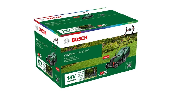 Газонокосарка Bosch CityMower 18V-32-300 (0.600.8B9.A08) без АКБ и ЗУ ( 17609 ) - зображення 4