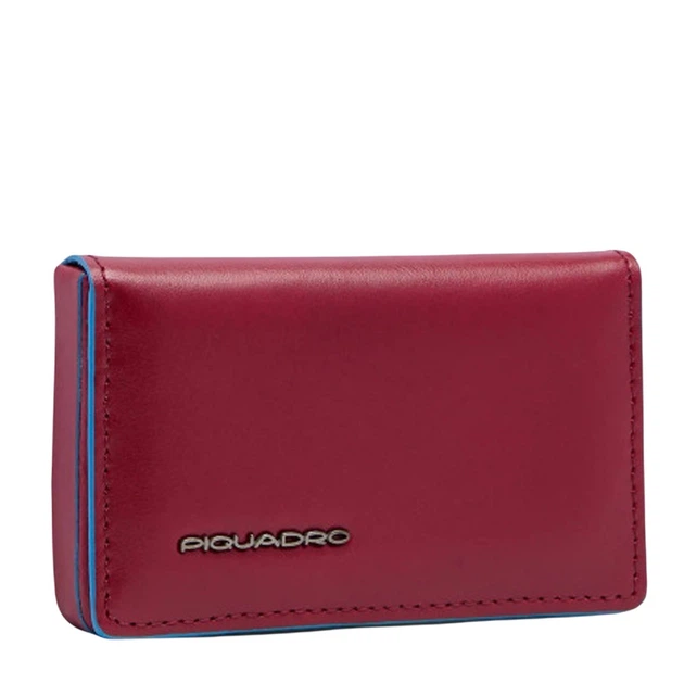 Візитниця Piquadro Blue Square (B2) Red PP1263B2-R - зображення 3