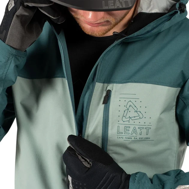 Куртка велосипедная Leatt MTB HydraDri 2.0 фисташковая, размер M - изображение 4