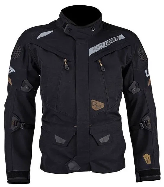 Куртка мотоциклетная Leatt 7.5 DriTour Adventure Stealth 3XL черная HydraDri 35000 CE AA - Фото 3 Куртка мотоциклетная Leatt 7.5 DriTour Adventure Stealth 3XL черная HydraDri 35000 CE AA - изображение 3