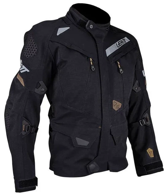 Куртка мотоциклетная Leatt 7.5 DriTour Adventure Stealth 3XL черная HydraDri 35000 CE AA - Фото 4 Куртка мотоциклетная Leatt 7.5 DriTour Adventure Stealth 3XL черная HydraDri 35000 CE AA - изображение 4