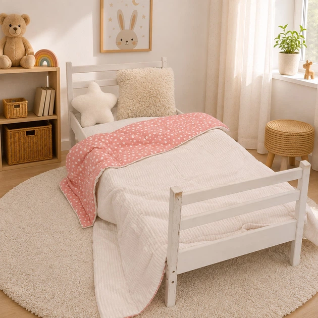 Плед детский MirSon №061 Premium Pique 05 Pony 90х110 см (2200013893776) - Фото 6 Плед детский MirSon №061 Premium Pique 05 Pony 90х110 см (2200013893776) - изображение 6