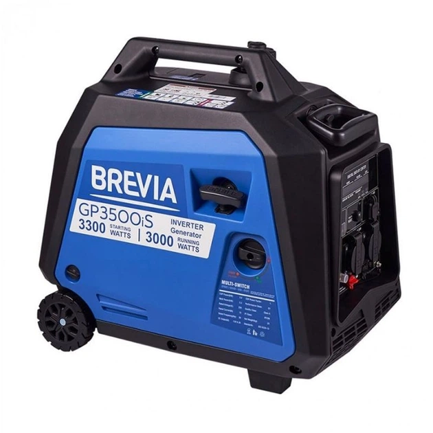 Генератор бензиновый инверторный 3.0-3.3 кВт BREVIA с системой AVR 230В (GP3500iS) - изображение 3