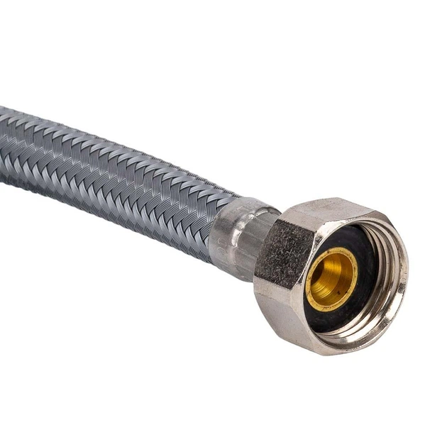 Шланг підводка 1/2" М10×17мм 40см NYLON CORSO XA-1304 (9690144) - зображення 3
