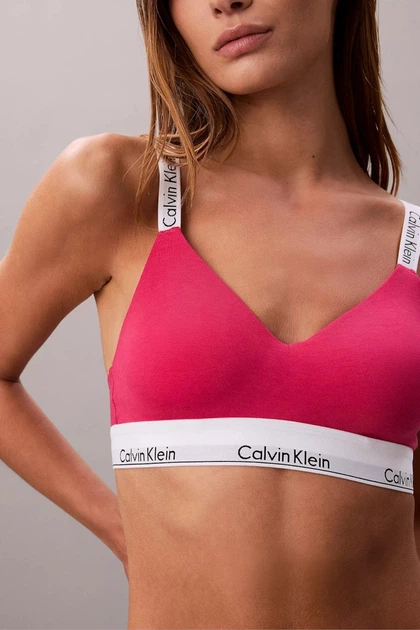 Топ з ущільненою чашкою Calvin Klein 42(S) Рожевий (158038) - Фото 5 Топ з ущільненою чашкою Calvin Klein 42(S) Рожевий (158038) - зображення 5