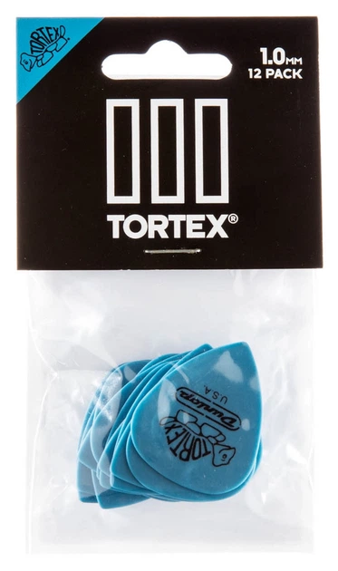 Медіатори Dunlop 462P1.0 Tortex TIII Player's Pack 1.0 mm (12 шт.) - Фото 1 Медіатори Dunlop 462P1.0 Tortex TIII Player's Pack 1.0 mm (12 шт.) - зображення 1
