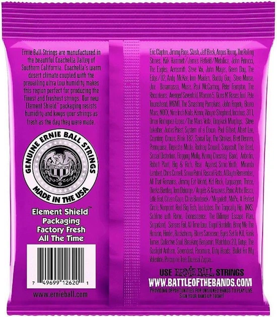 Струны для электрогитары Ernie Ball 2620 7-String Power Slinky Nickel Wound 11/58 - Фото 2 Струны для электрогитары Ernie Ball 2620 7-String Power Slinky Nickel Wound 11/58 - изображение 2