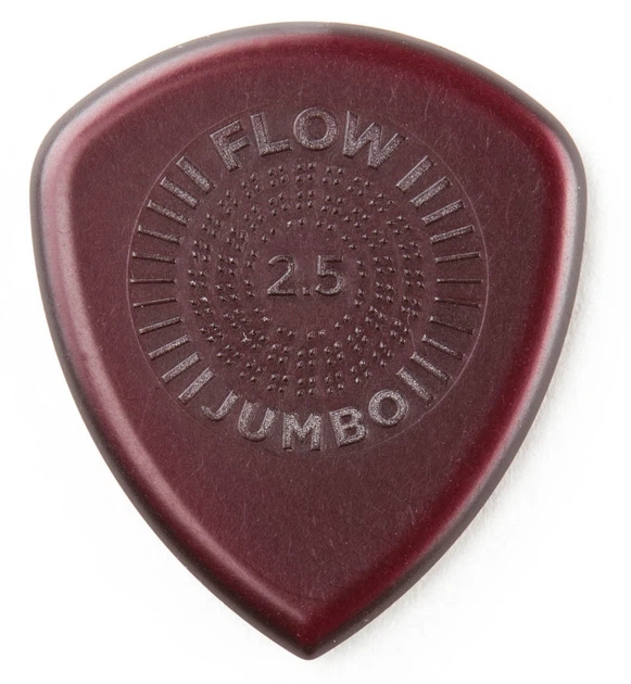 Медиатор Dunlop 5471 Flow Jumbo Grip Guitar Pick 2.5 mm (1 шт.) - Фото 1 Медиатор Dunlop 5471 Flow Jumbo Grip Guitar Pick 2.5 mm (1 шт.) - изображение 1