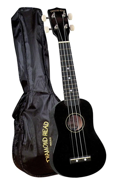 Укулеле Diamond Head DU-100 Rainbow Soprano Ukulele Black - Фото 3 Укулеле Diamond Head DU-100 Rainbow Soprano Ukulele Black - зображення 3