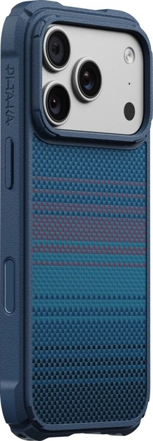 Чохол для смартфона Apple iPhone 18 Pro/17 Pro Pitaka Cairn Case MagSafe Moonrise (KI1803CP2) - зображення 2
