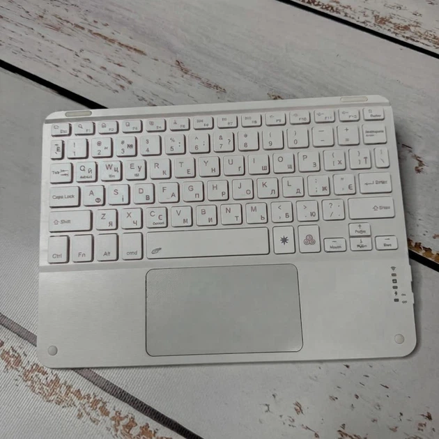 Чохол з клавіатурою та мишкою FegishCase Apple iPad 7 (2019) 10.2" Grey - зображення 6